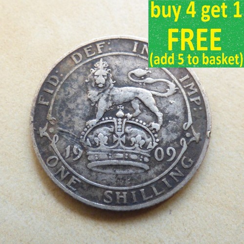 Edward vii one shilling - edward, 1