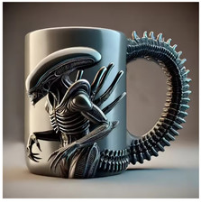 Alien 3D Xenomorph Mug Horror