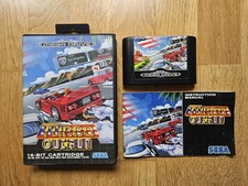 SEGA MEGA DRIVE TURBO OUTRUN USED GREAT CONDITION COMPLETE WITH MANUAL PAL