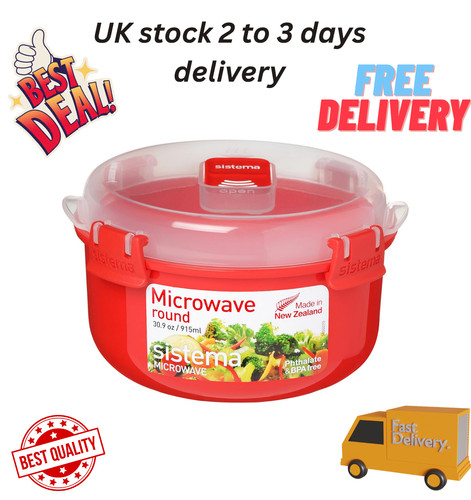 Sistema microwave round bowl - sistema,
