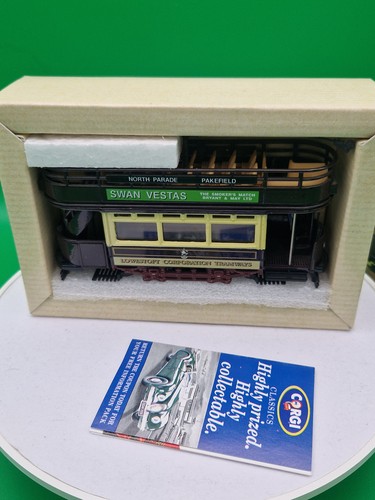 Corgi open top - top, tram