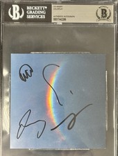 Coldplay Entire Band Signed CD