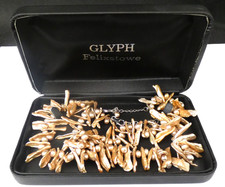 Duo Set Of Freshwater Pearl Necklace and Bracelet With Silver Fasteners (StM)