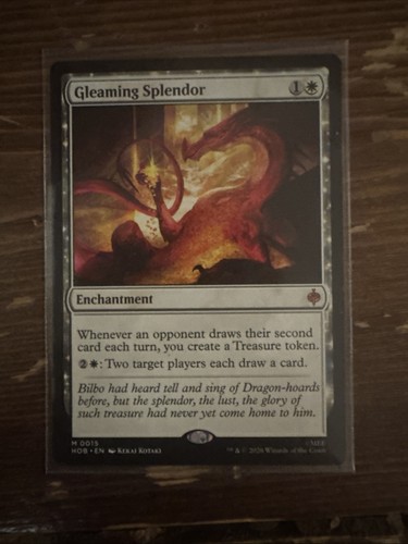 Gleaming splendour near - near, mint