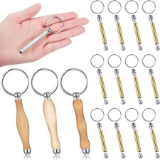 12pcs WoodTurning Keychain Kit