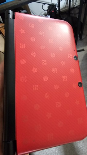 Nintendo 3ds red with - 3ds,
