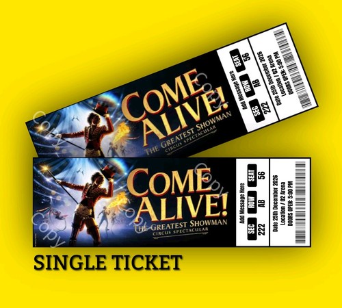 Come alive the - come, greatest