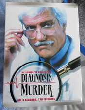 DIAGNOSIS MURDER, Complete Collection, Seasons 1-8, DVD Boxset, 2 MISSING DISCS