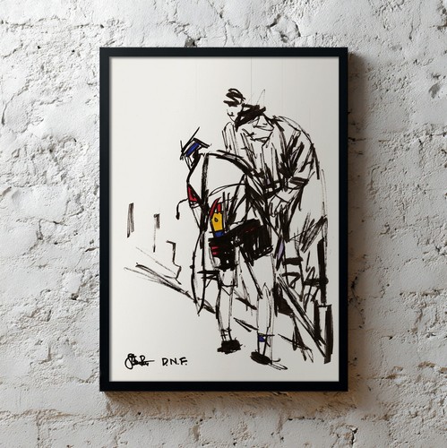 Original painting signed - painting,