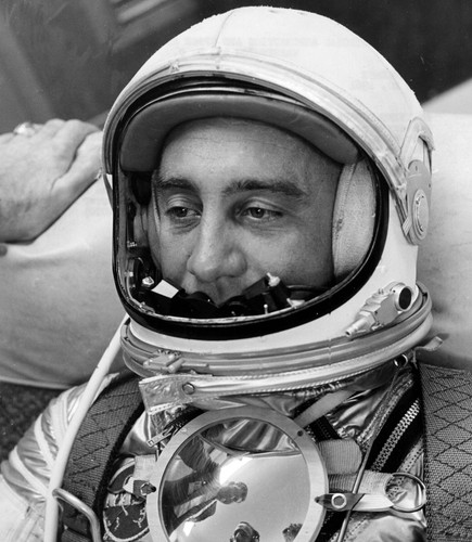 Gus grissom astronaut relaxes - gus,