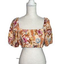 Seafolly Peach Pink Floral