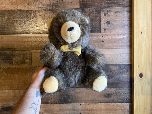Fairview plush bear - bear, vtg