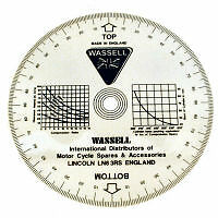 Engine timing disc wassell - engine,