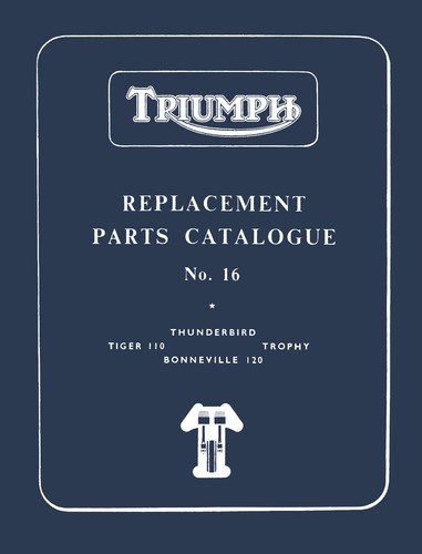 Triumph 650 parts book - triumph,