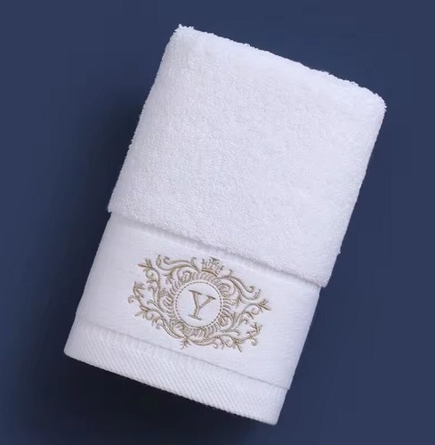 White luxury cotton bath towel - luxury,
