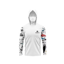 Men Hood Fishing Shirt Long