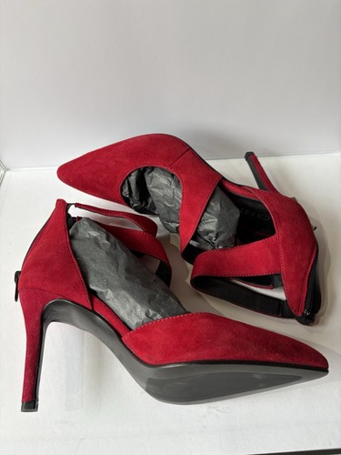 Cafe noir women red - noir, suede