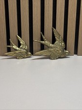Vintage Brass Swift Birds