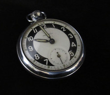 c.1960s Ingersoll Triumph Vintage Pocket Watch, Fully Working Good Condition