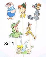Peter Pan cupcake toppers x6