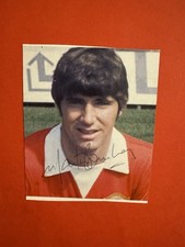 Martin Buchan - Manchester Utd Fc Signed Picture