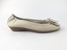 TLC Cream Leather Slip On