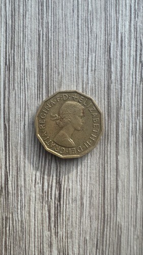 Three pence piece - piece, (1960)
