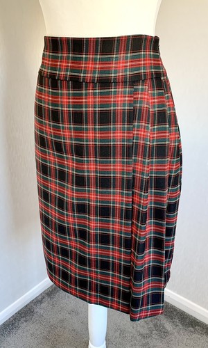 Next red tartan skirt size - skirt, 8