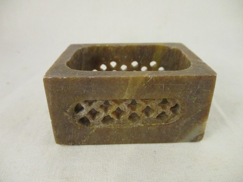 Soapstone fretwork tiny