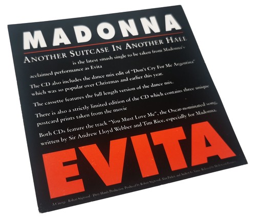 Madonna display card another - card,