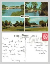Vintage Postcard - Reading