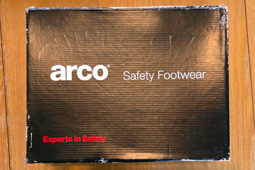 Arco black safety work boot - black, safety/work