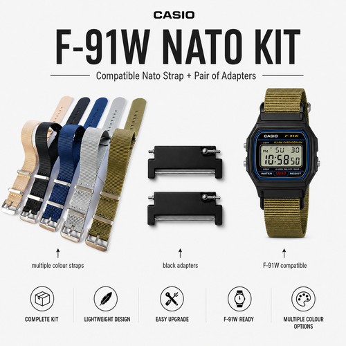 Casio 91w black - f-91w,