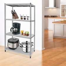 4 Tier Stainless Steel Shelf