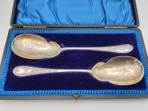Boxed pair sterling silver - pair,