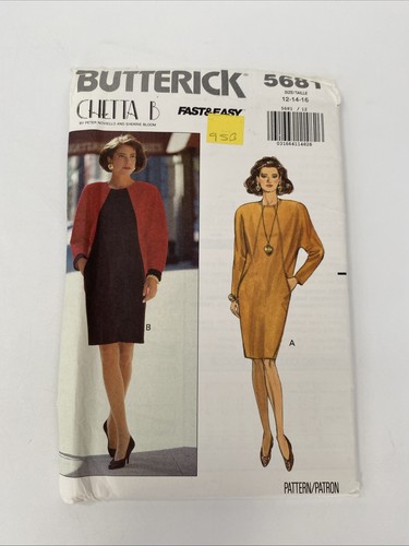 Butterick 5681 sewing pattern - butterick,