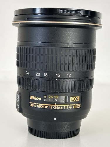 Nikon nikkor 12 24mm - af-s, dx