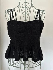 Topshop Petite Black Cami Top