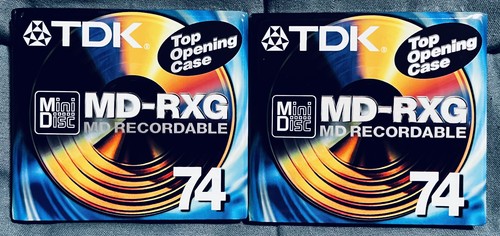 Tdk mini disc rxg 74 - disc, md-rxg