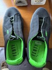 Fenty X Puma Size 7 Lime Green And Black Creepers