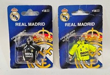 2 x Real Madrid Keychain Pendants, FT Champs, Raul & Casillas, BNIB, Collectable