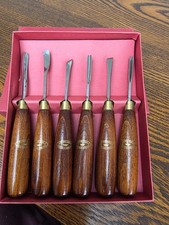 CROWN TOOLS WOODCARVING  6pc SET 