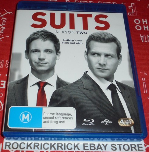 Suits season two blu ray - suits, blu-ray