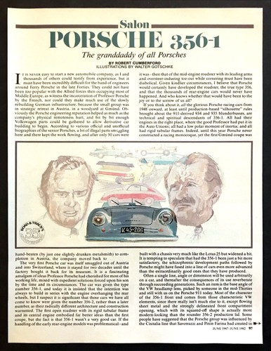 1948 porsche 356 roadster - porsche,