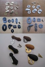 Keyhole Key Hole Plate Covers Door Lock Escutcheon Open/covered OVER 50 DESIGNS
