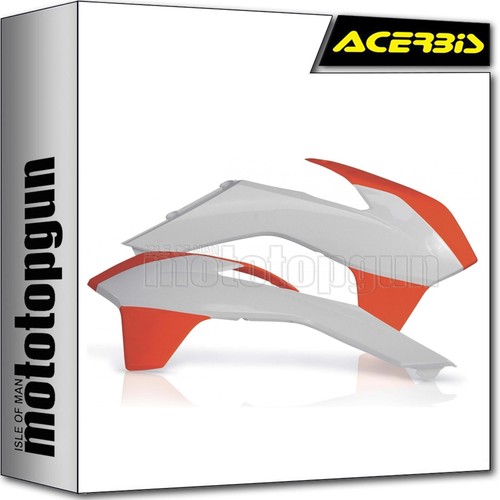 Acerbis radiator scoops orange - scoops,