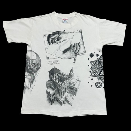 Vintage escher tee shirt - mc,