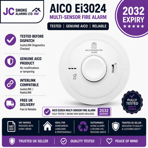 Aico ei3024 optical smoke - ei3024,