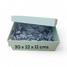 OFF WHITE Shoe  Box Empty | New With Plastic Sleeves And Tissues 30x22x12 cms.