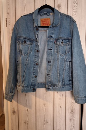 Mens levis denim - jacket, size
